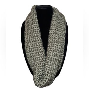 Olive Green Crocheted Scarf